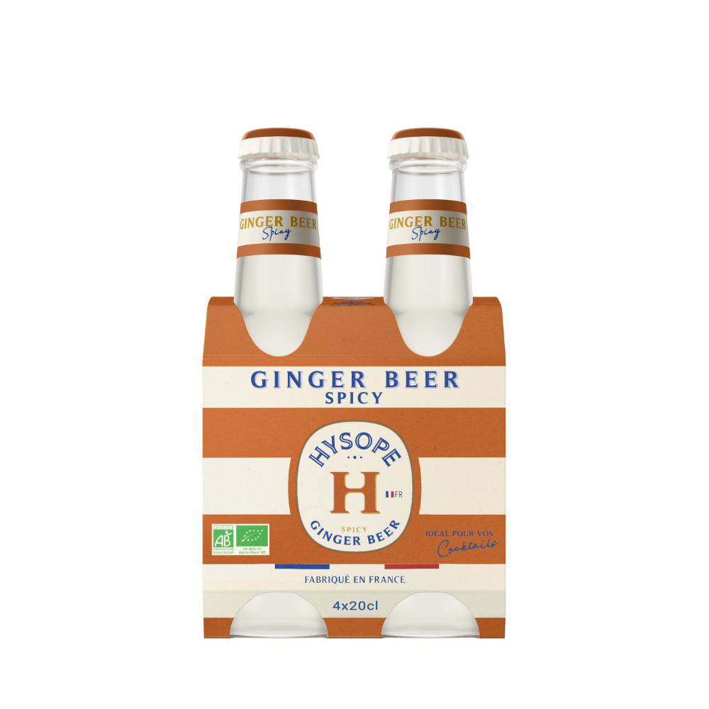 Hysope Ginger Beer Spicy 4X20CL